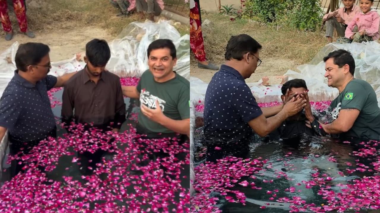 Desenganado, jovem sai da UTI e é batizado no Paquistão: “Deus fez milagre”