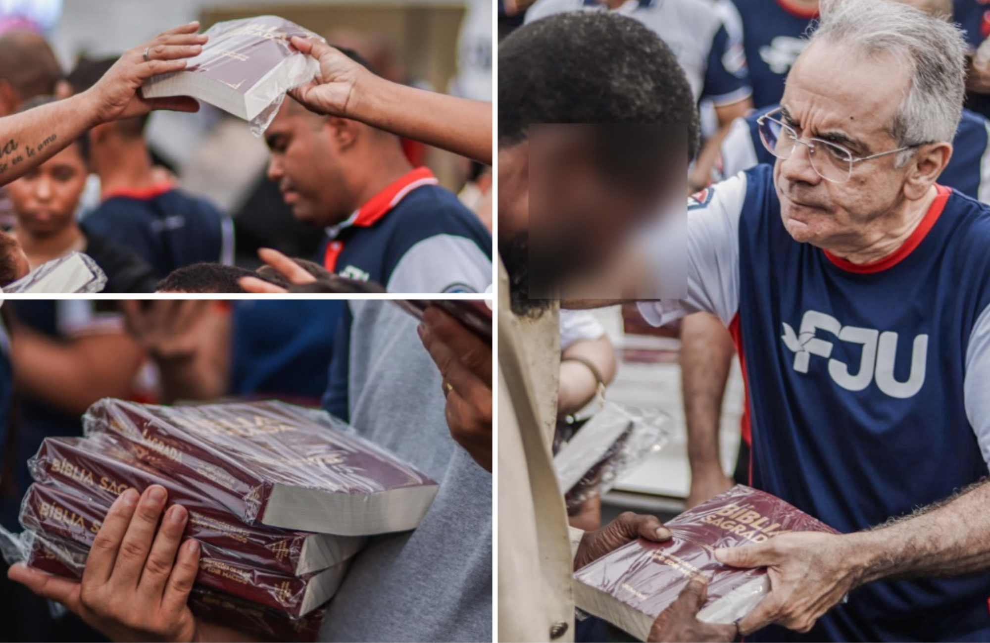 Igreja distribui mais de 2.000 Bíblias no Complexo da Penha, no Rio