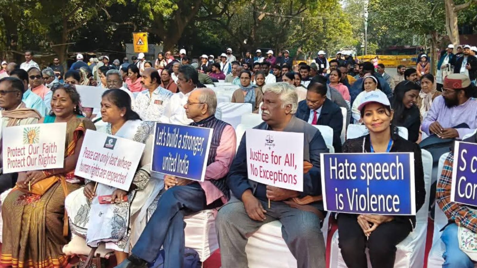 2.000 cristãos protestam contra aumento de 500% da perseguição na Índia