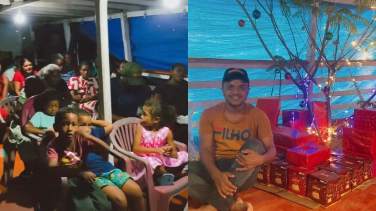 Sem templo, missão celebra 1° Natal dentro de barco em Quilombo: “Cristo chegou”