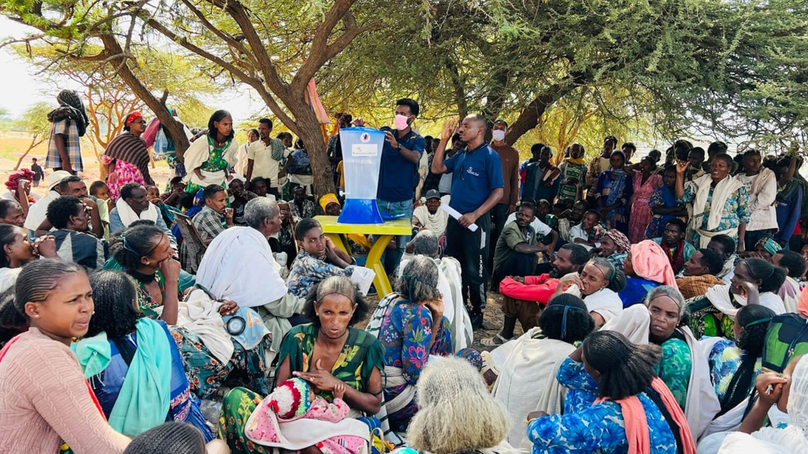 Em meio à seca, missão leva mais de 64 toneladas de alimento a comunidade remota na Etiópia