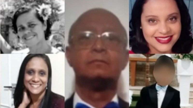 Pastor e família são mortos a facadas pelo próprio filho em Minas Gerais