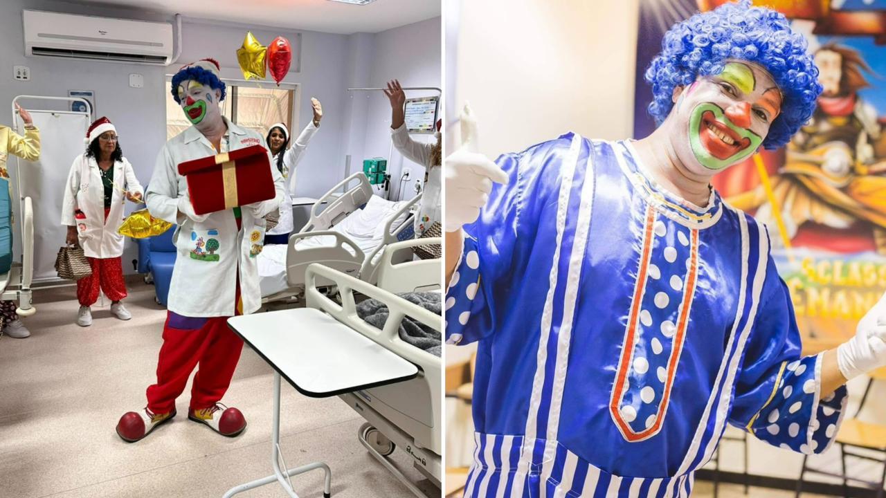 Palhaço que enfrenta leucemia prega Jesus em hospitais no Rio: “É um privilégio”