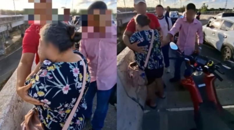 Cristão fala de Jesus a mulher que pretendia cometer suicídio em viaduto: ‘Ele te ama’