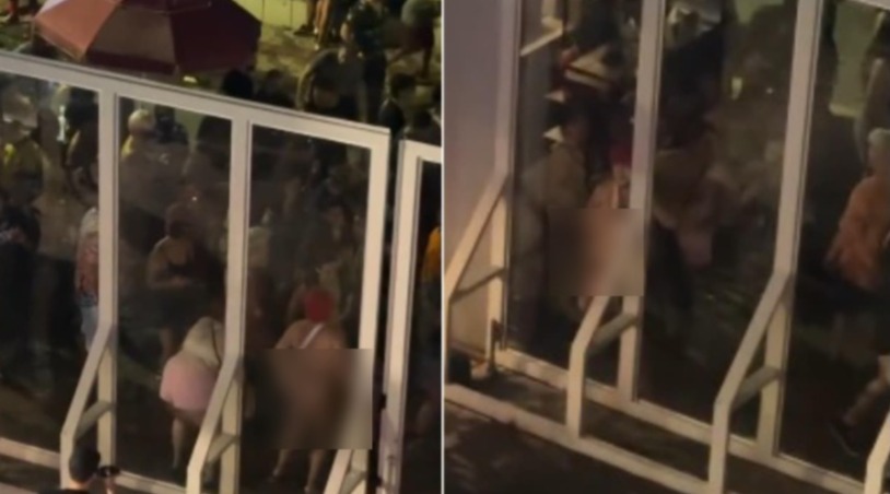 Foliões fazem gestos obscenos em frente à igreja em BH: “Intolerância religiosa”