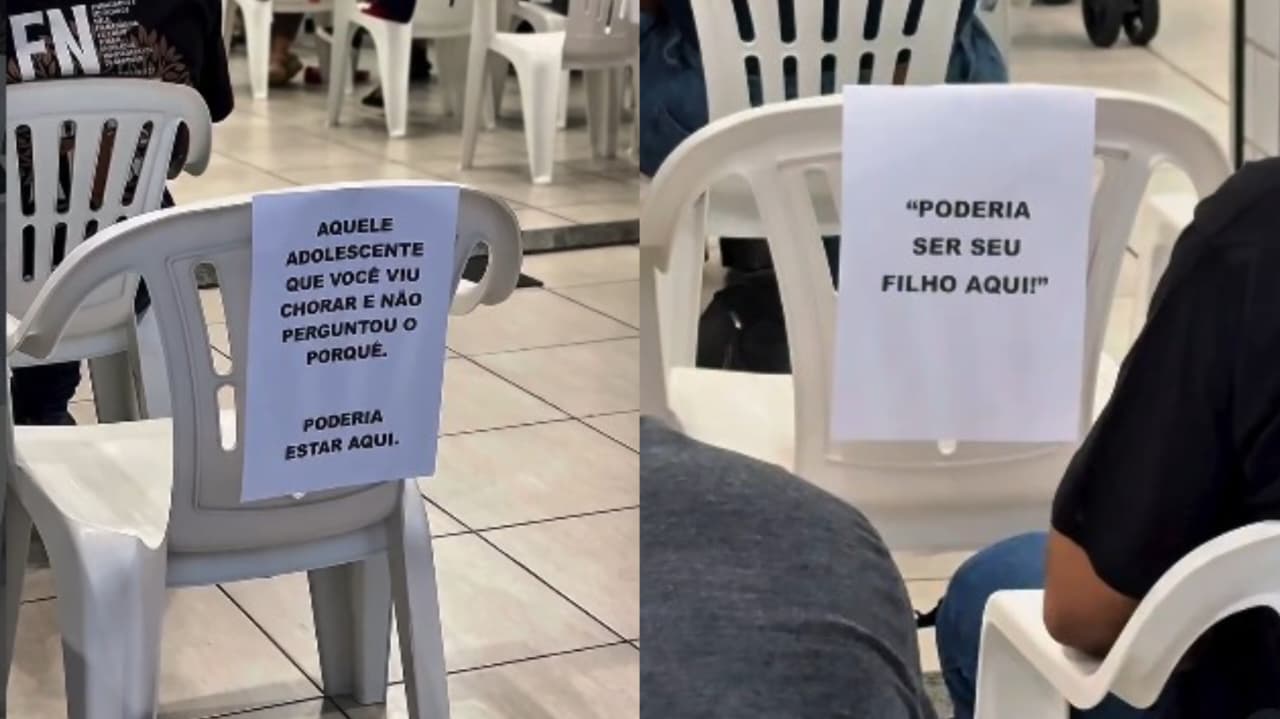 Igreja deixa cadeiras vazias para incentivar evangelismo: “Seu filho poderia estar aqui”