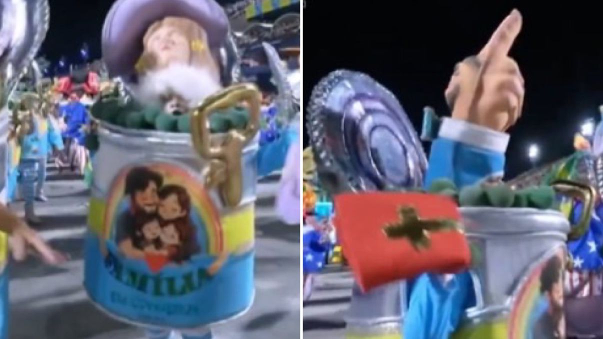 Bíblia e evangélicos são alvos de deboche em desfile de Carnaval no Rio