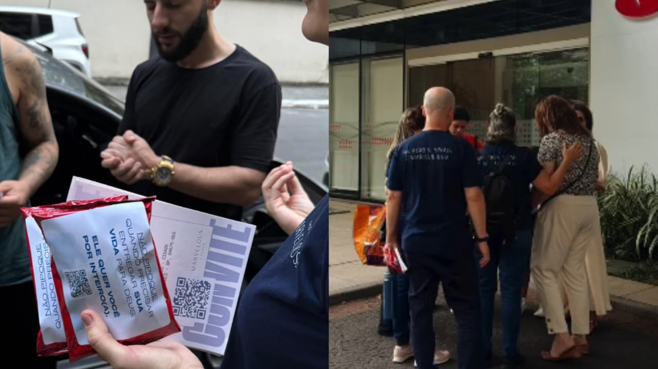 Igreja distribui pipoca nas ruas de SP e leva 51 pessoas a Jesus: ‘A fé nos moveu’