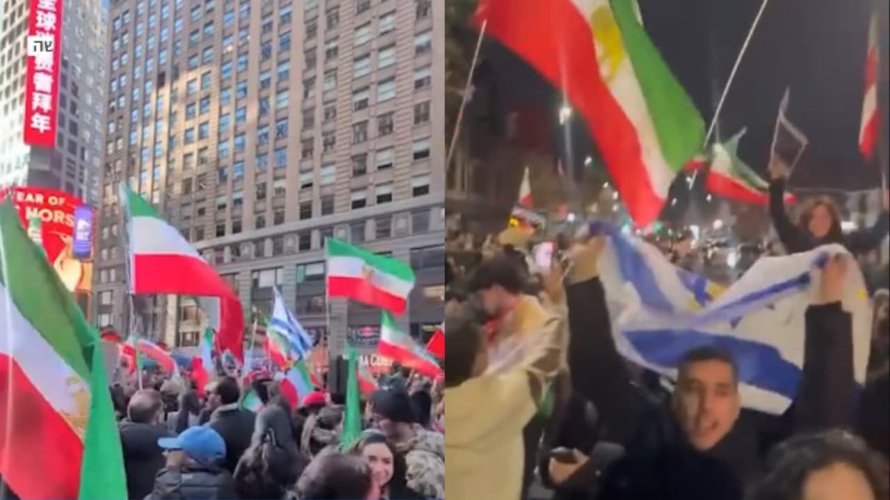 Iranianos e israelenses celebram juntos ao redor do mundo após ataques no Irã