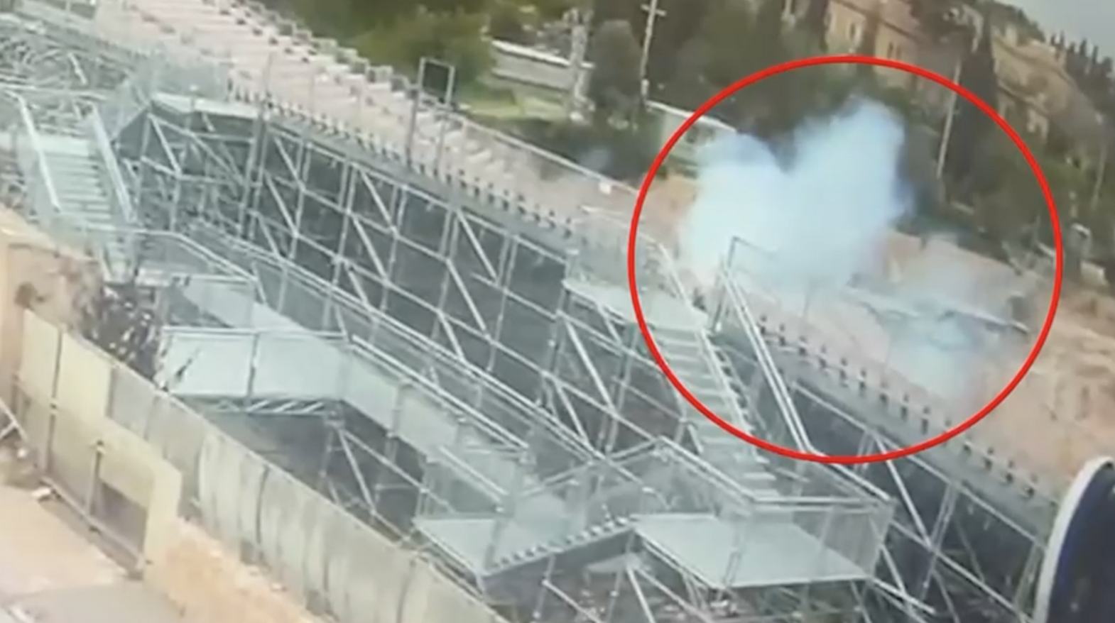 Ogiva de míssil iraniano cai próximo ao Monte do Templo e ao Muro das Lamentações