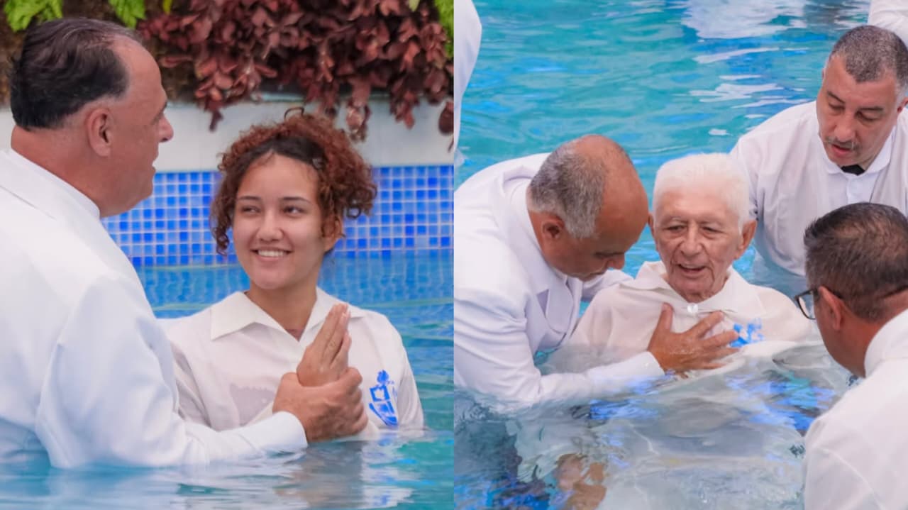 Igreja batiza mais de 1.300 pessoas em SP: “Vidas que nasceram de novo”