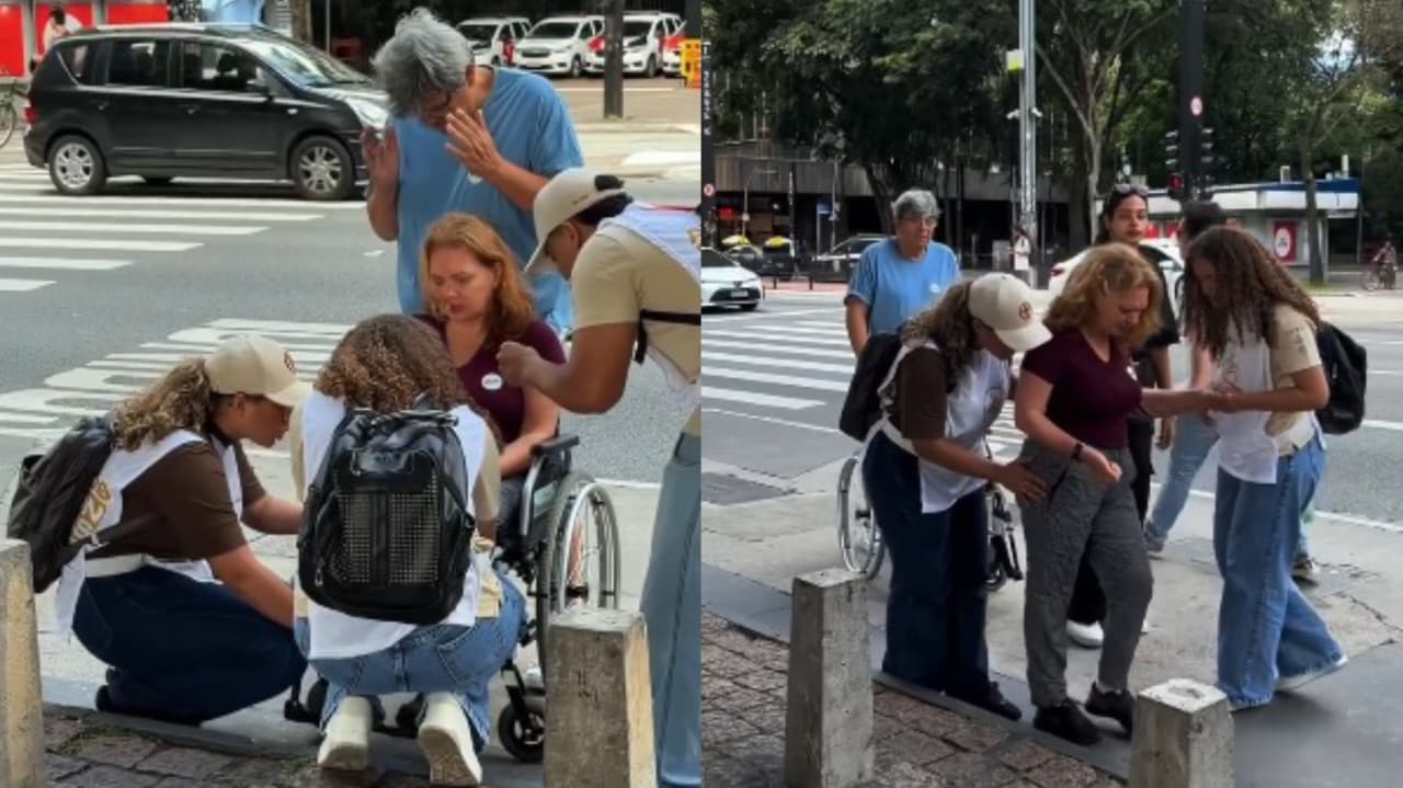 Mulher volta a andar e aceita Jesus em evangelismo: “O poder de Deus se manifestou”