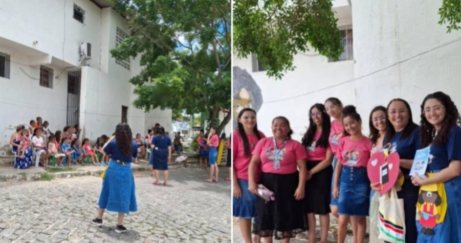 EBD ao ar livre leva crianças a Jesus na Paraíba: “Fomos até onde elas estão”