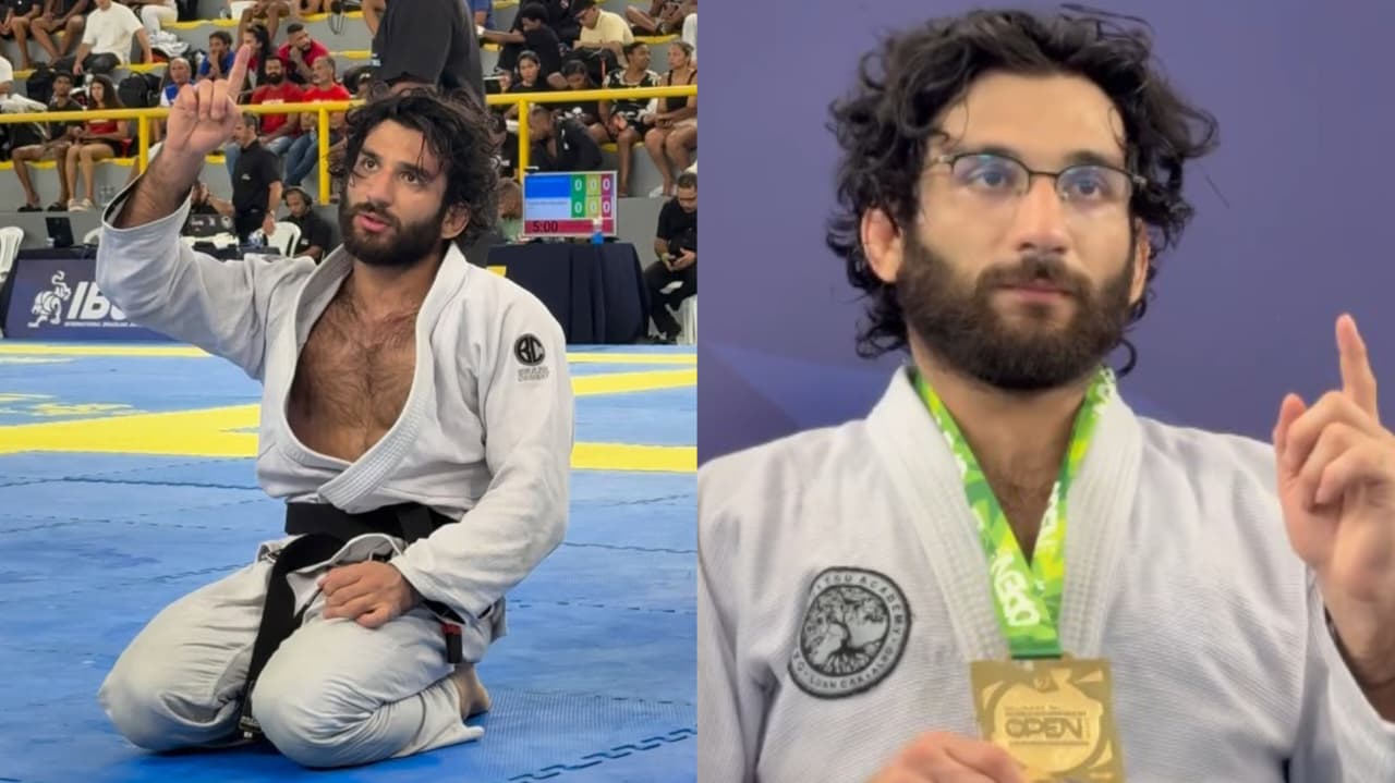 Lutador prega o Evangelho após vencer campeonato de jiu-jitsu: “Jesus é a salvação”