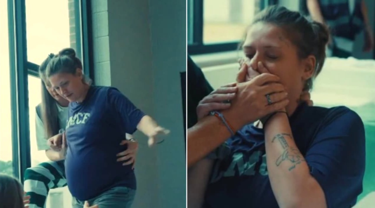 Detenta grávida é batizada em prisão nos EUA: “Jesus a salvou”