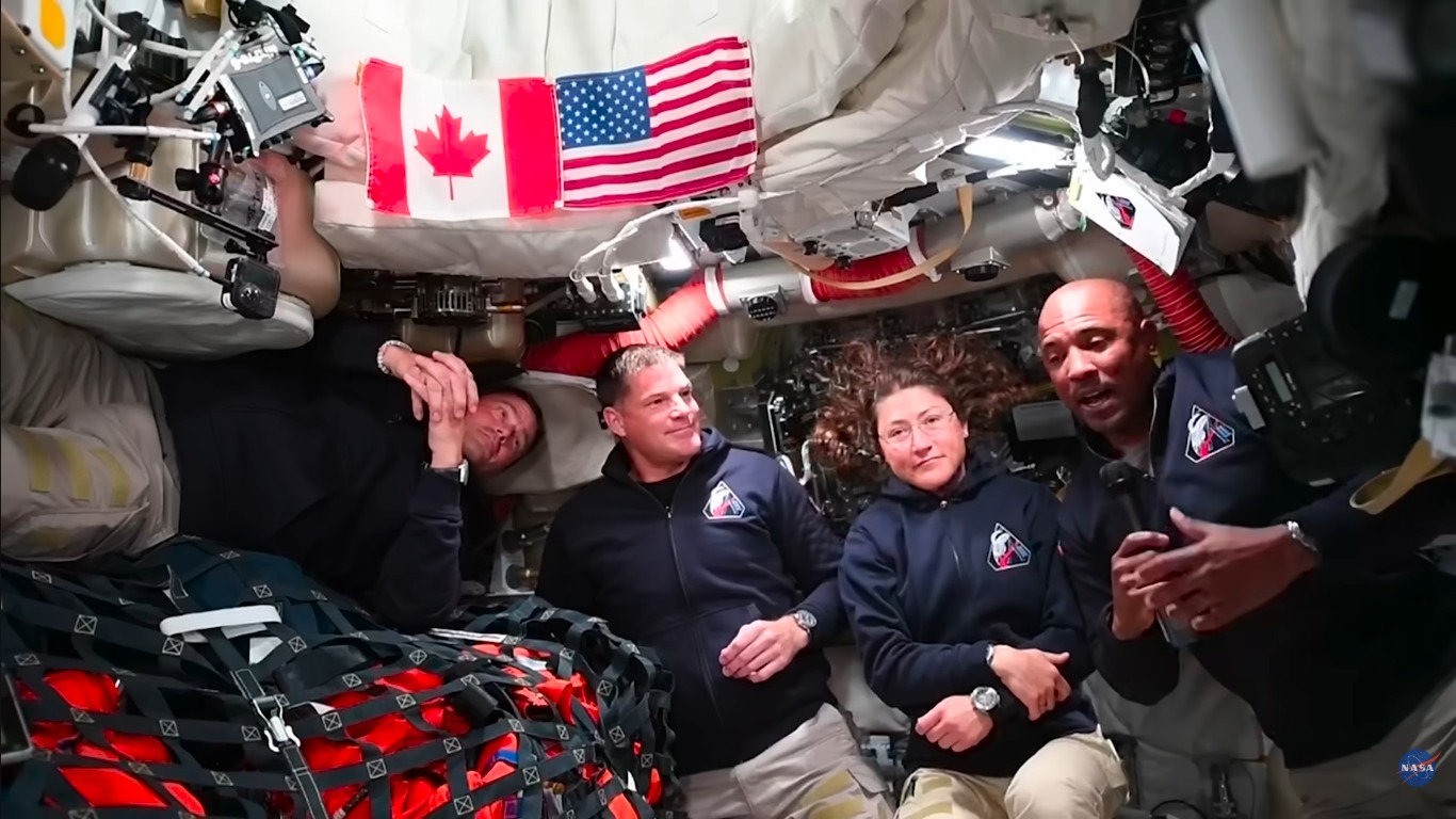 Do espaço, astronauta da Artemis II deixa mensagem de Páscoa: “A Terra foi criada para nós”