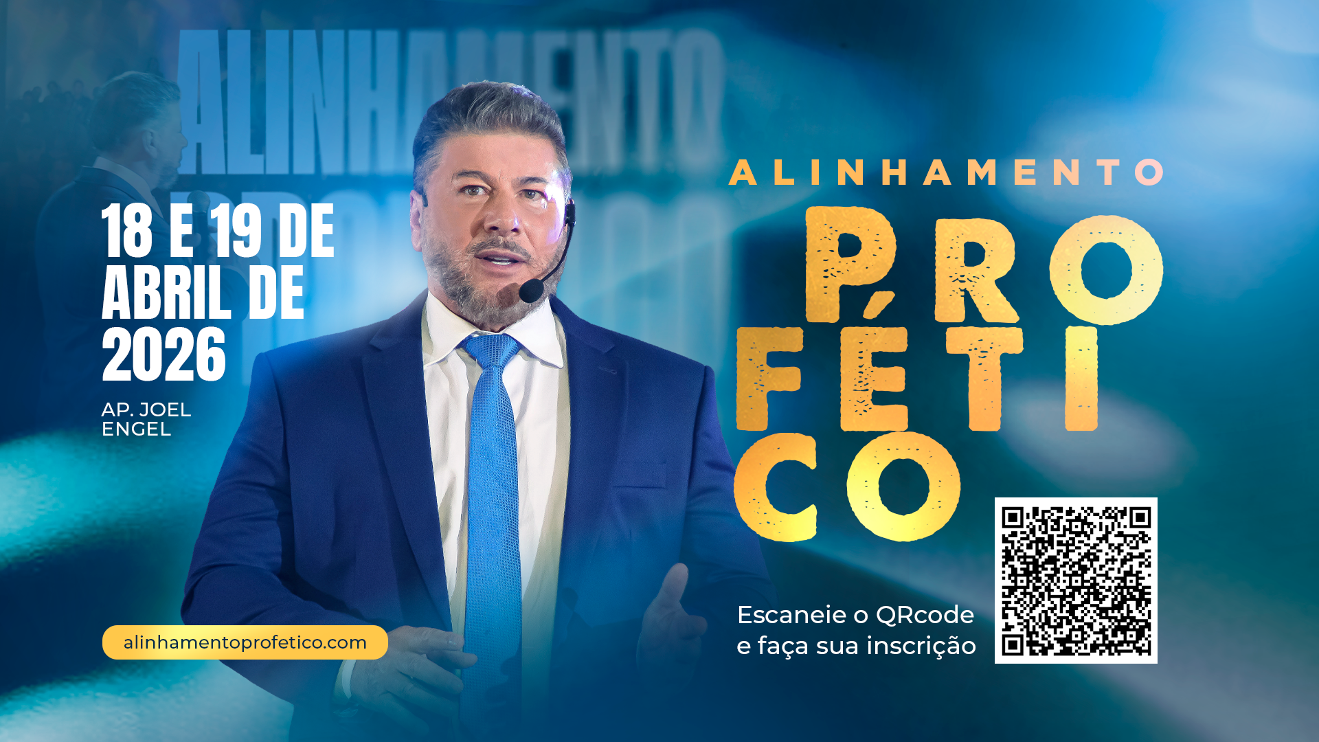 Alinhamento Profético 2026 acontecerá em abril em Santa Maria (RS)