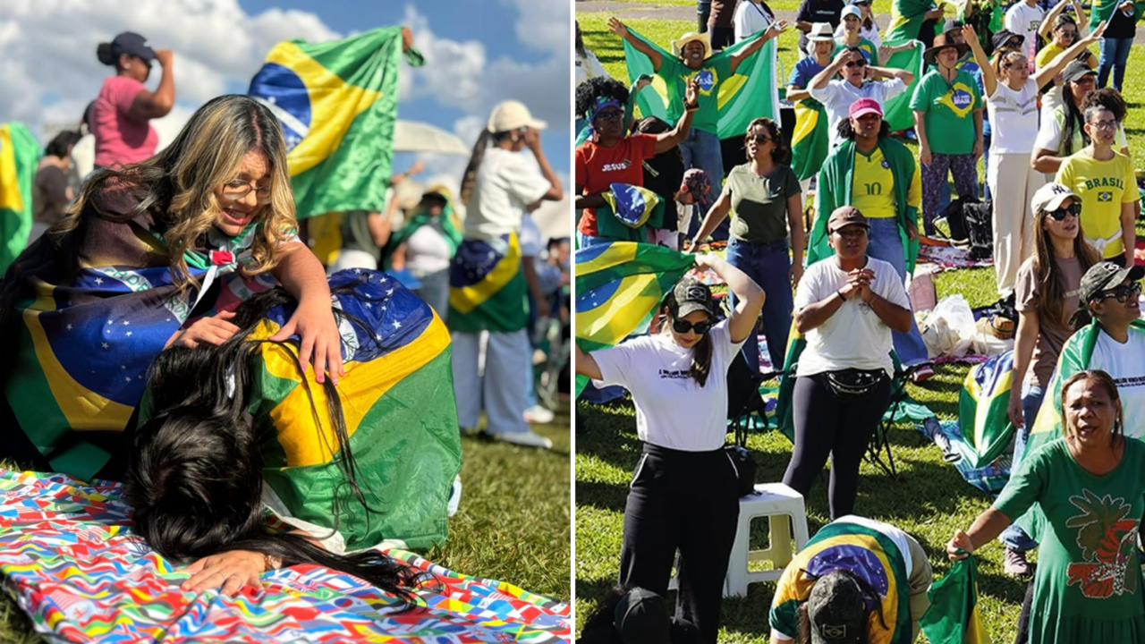 Milhares se reúnem em Brasília em oração pela nação: ‘O Brasil pertence a Jesus’