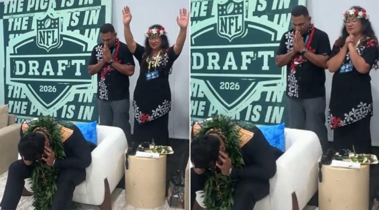 Pais oram enquanto jogador recebe ligação para contrato com New York Giants: ‘Deus ajudou’