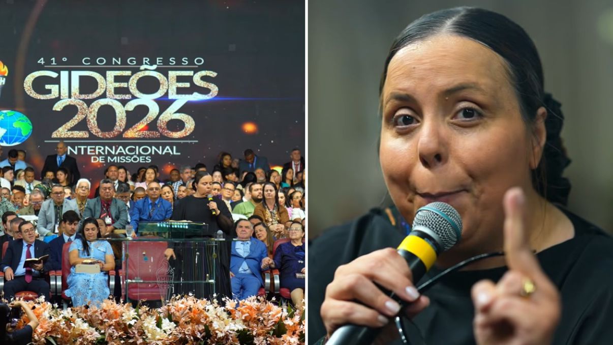 Nos Gideões, pastora alerta vítimas de violência doméstica: “Pare de orar e denuncie” 