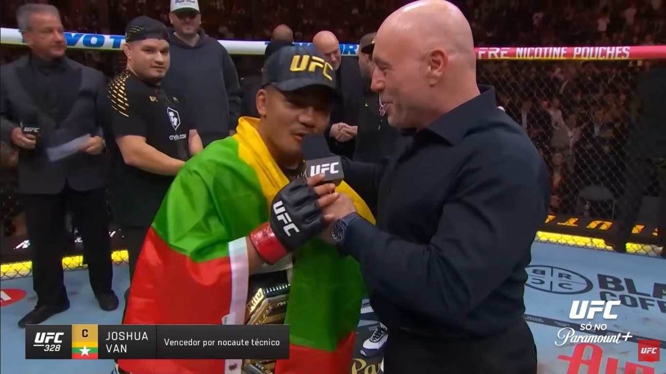 Lutador prega o Evangelho após vitória no UFC: 