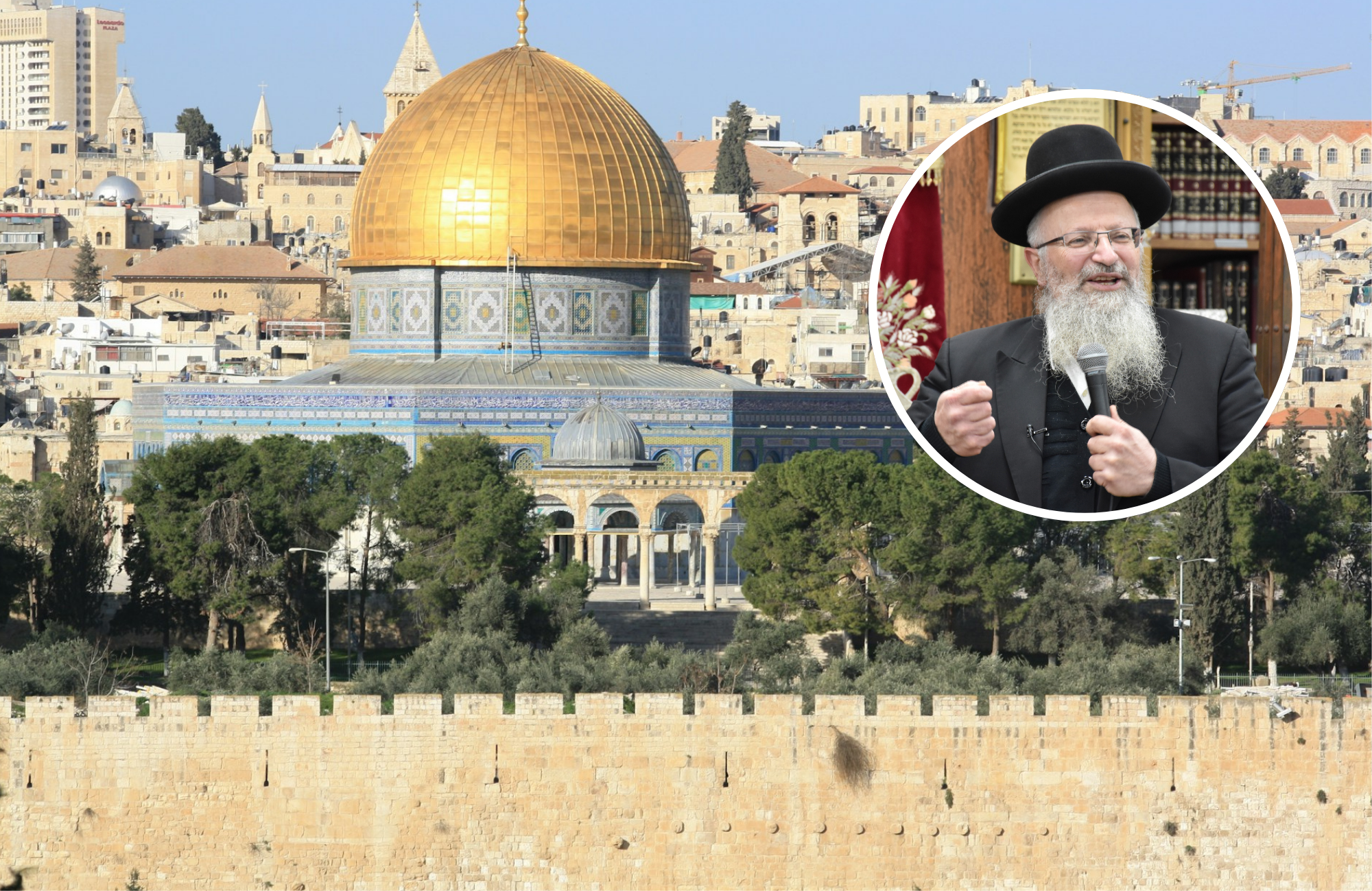Rabino cobra ação de Israel para erguer sinagoga no Monte do Templo: “Chegou a hora”