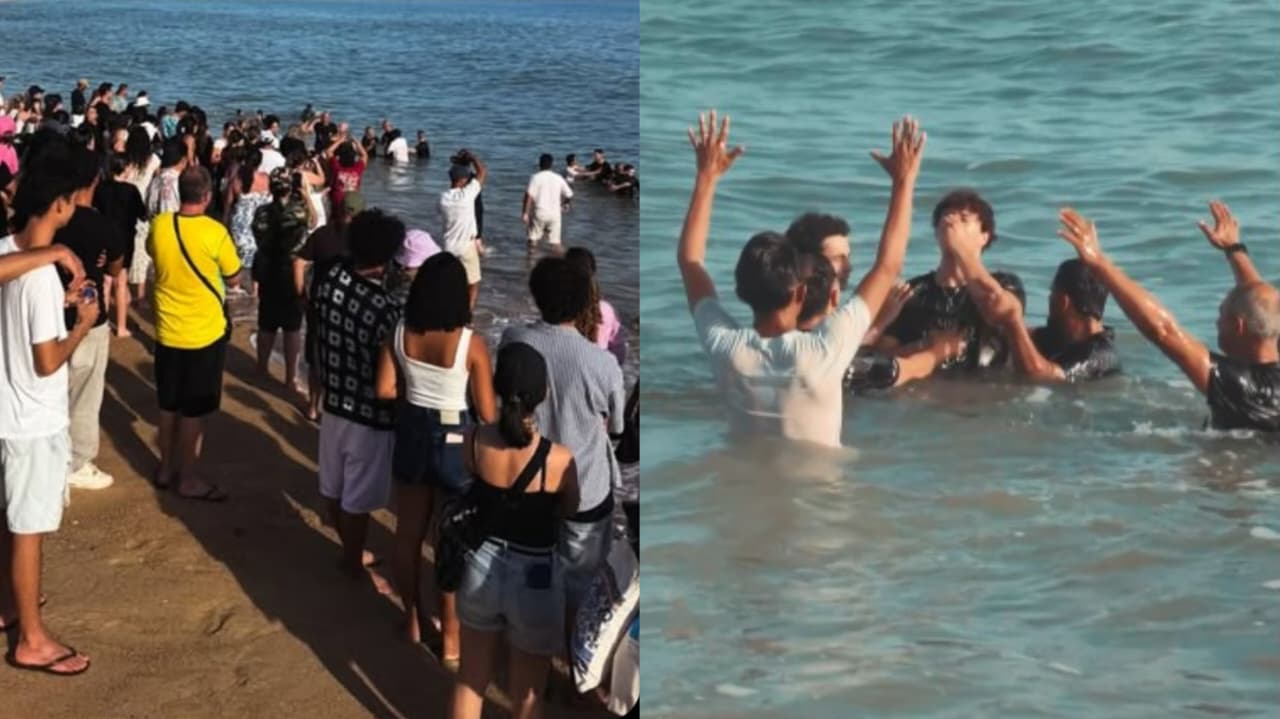 Igreja batiza 40 pessoas de 5 nacionalidades em praia de Portugal: “Avivamento”