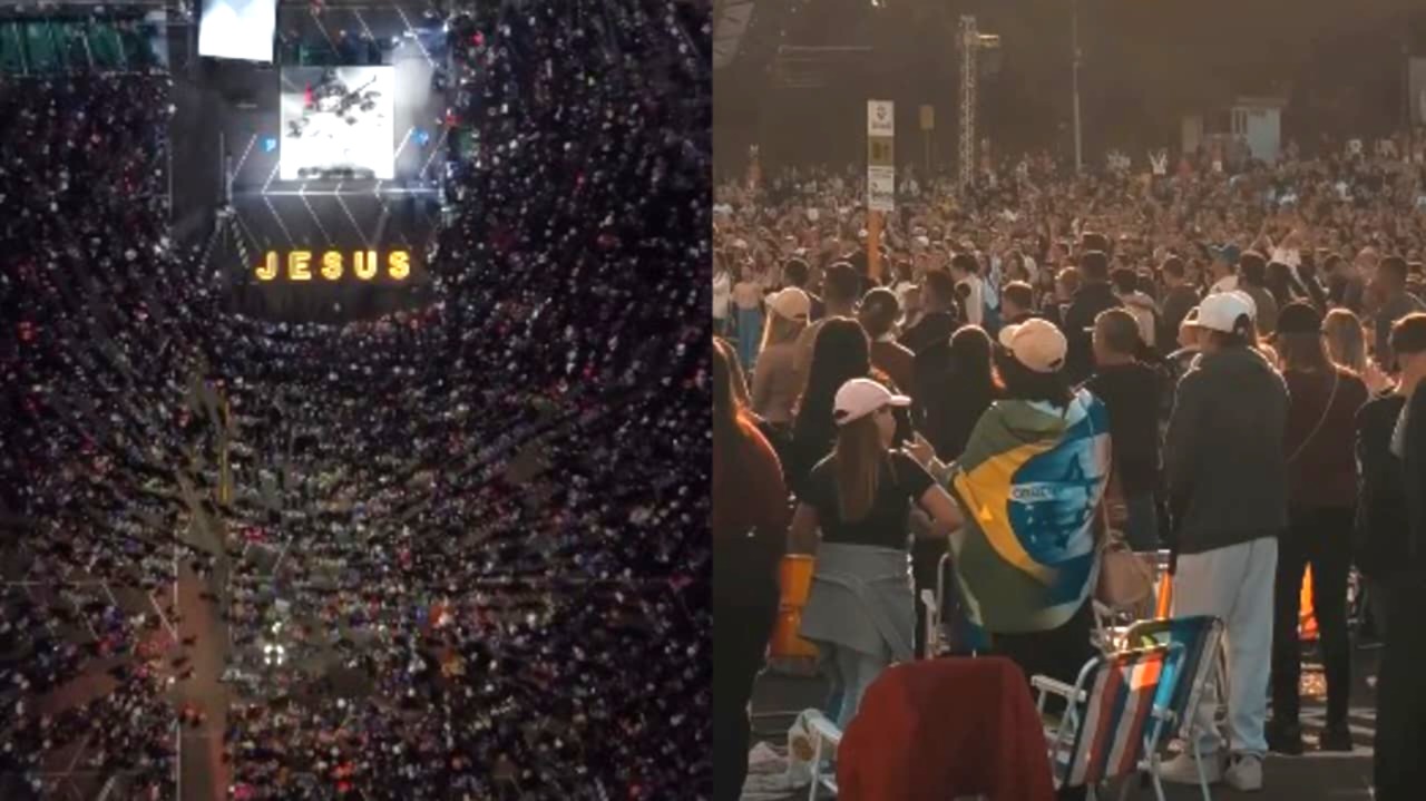 Culto ao entardecer reúne mais de 20 mil pessoas na Serra Gaúcha: “Jesus esteve presente”