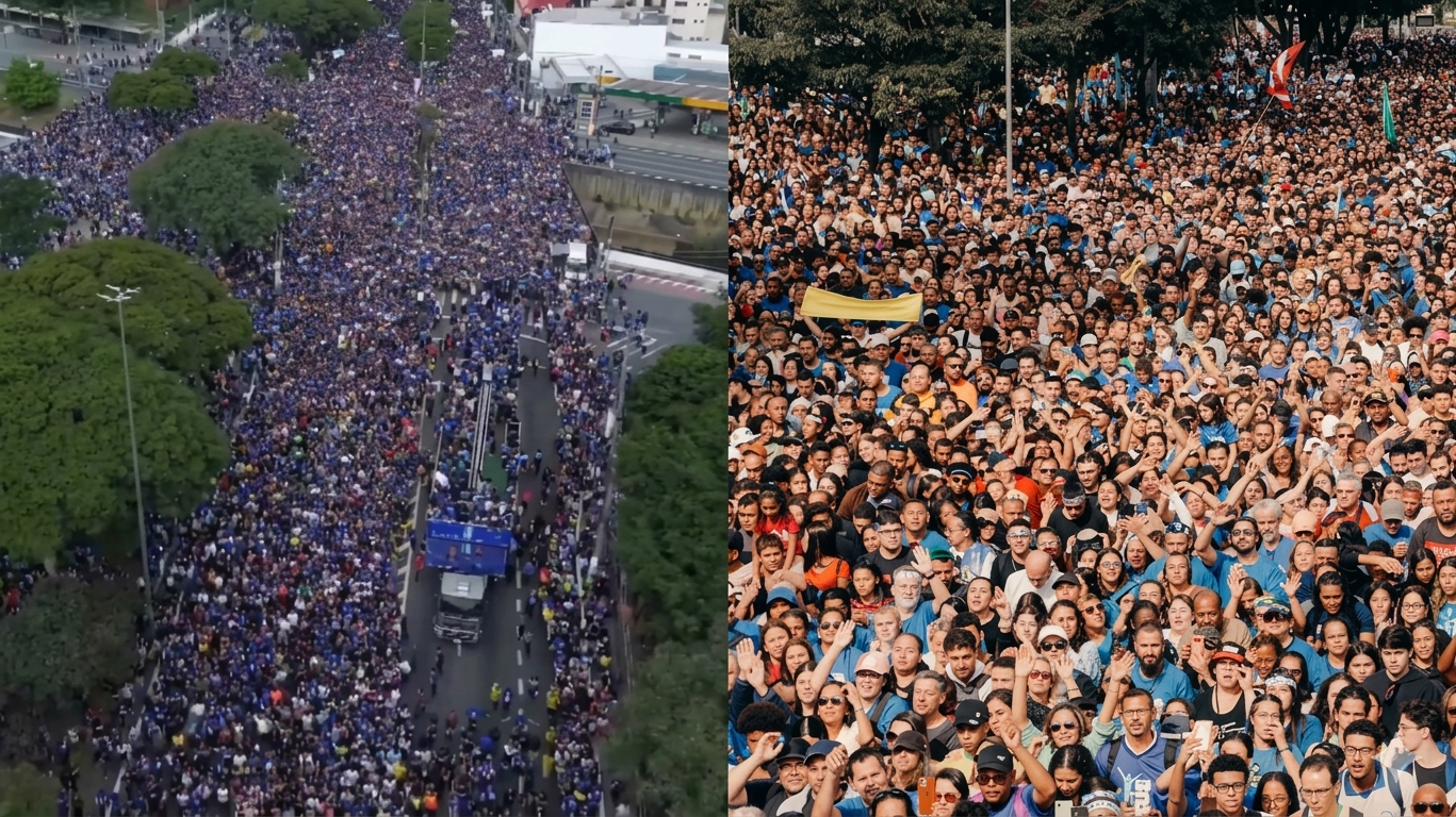 Marcha para Jesus reúne 2 milhões de cristãos em SP: ‘Declaramos que Jesus é Senhor’