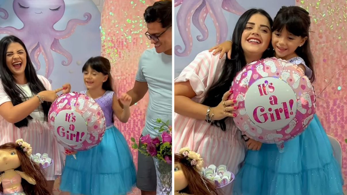 Menina anuncia gravidez da mãe após experiência com Jesus: “Já está na sua barriga” 