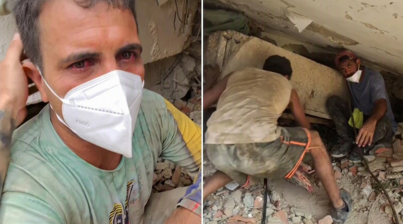 Cristão prega a voluntários de resgate do terremoto na Venezuela: “O Senhor tudo pode”