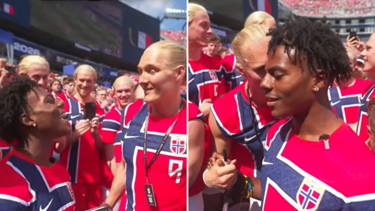 Torcedor da Noruega evangeliza famoso youtuber durante a Copa do Mundo: 