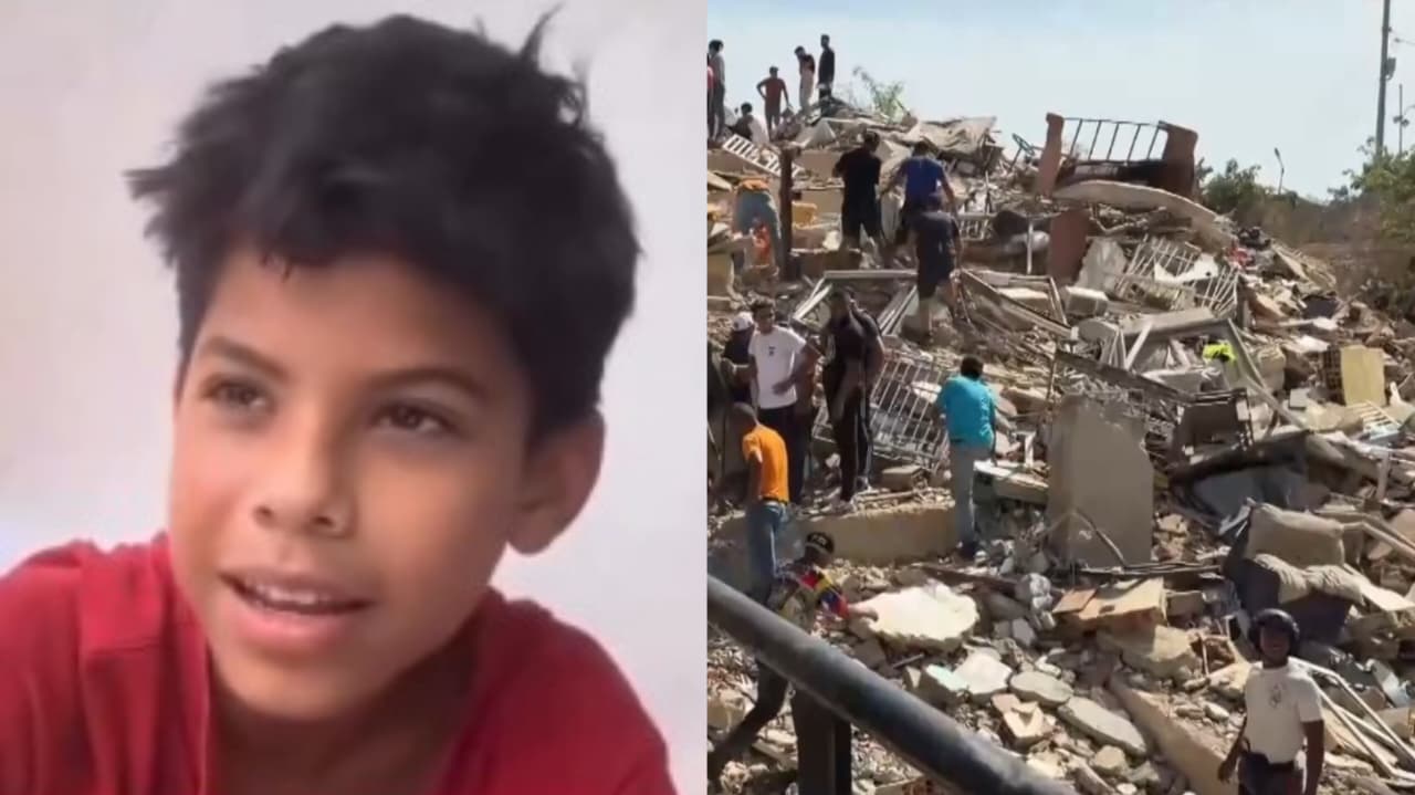 Menino diz que viu Jesus salvar sua vida nos escombros de terremoto: “Ele me carregou”