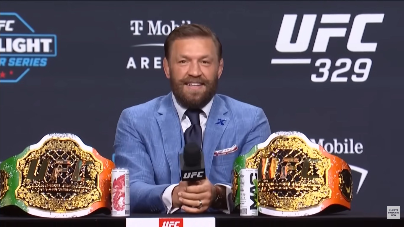 Conor McGregor fala sobre sua fé em volta ao UFC: “Sou mais do que vencedor em Jesus”