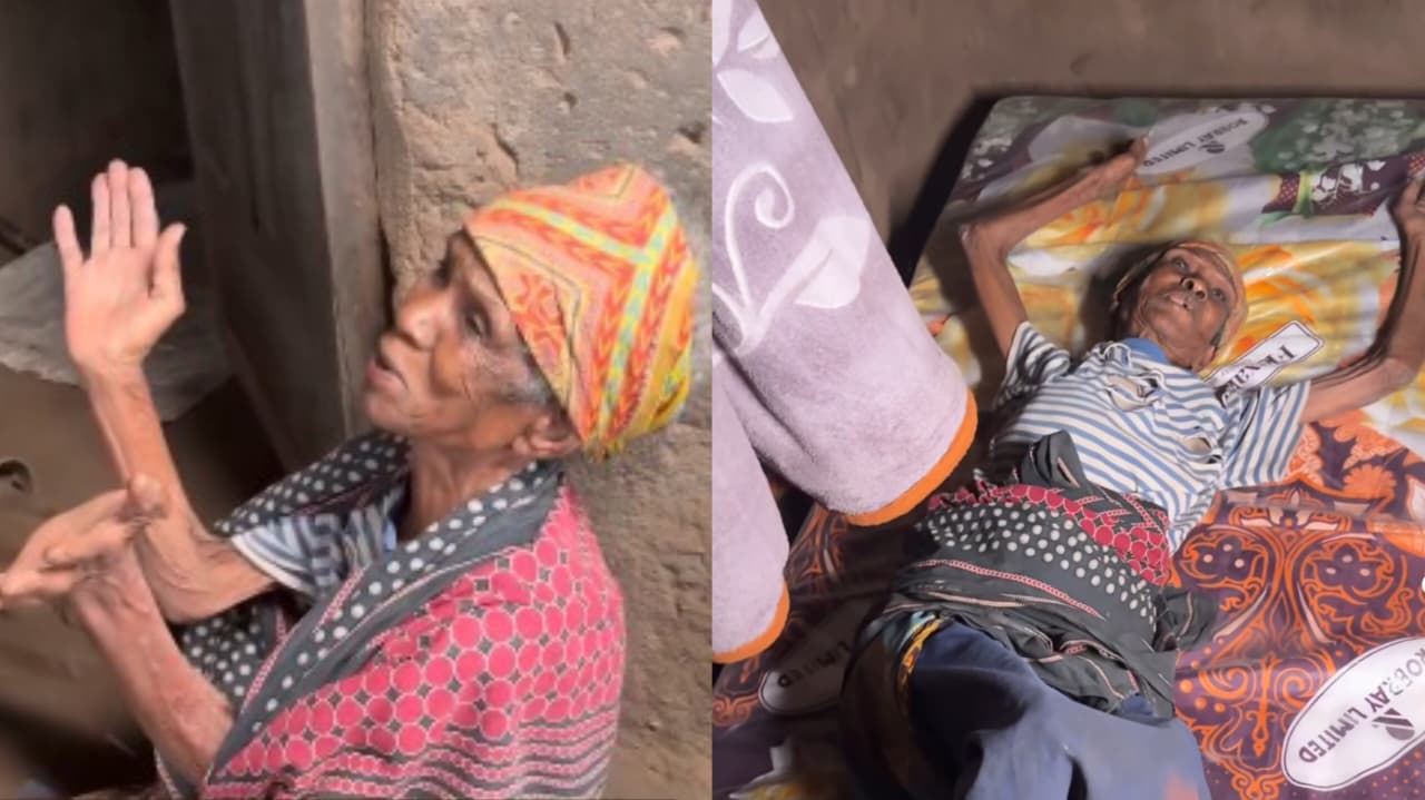 Após doação de missão, viúva de 94 anos dorme em colchão pela primeira vez na África