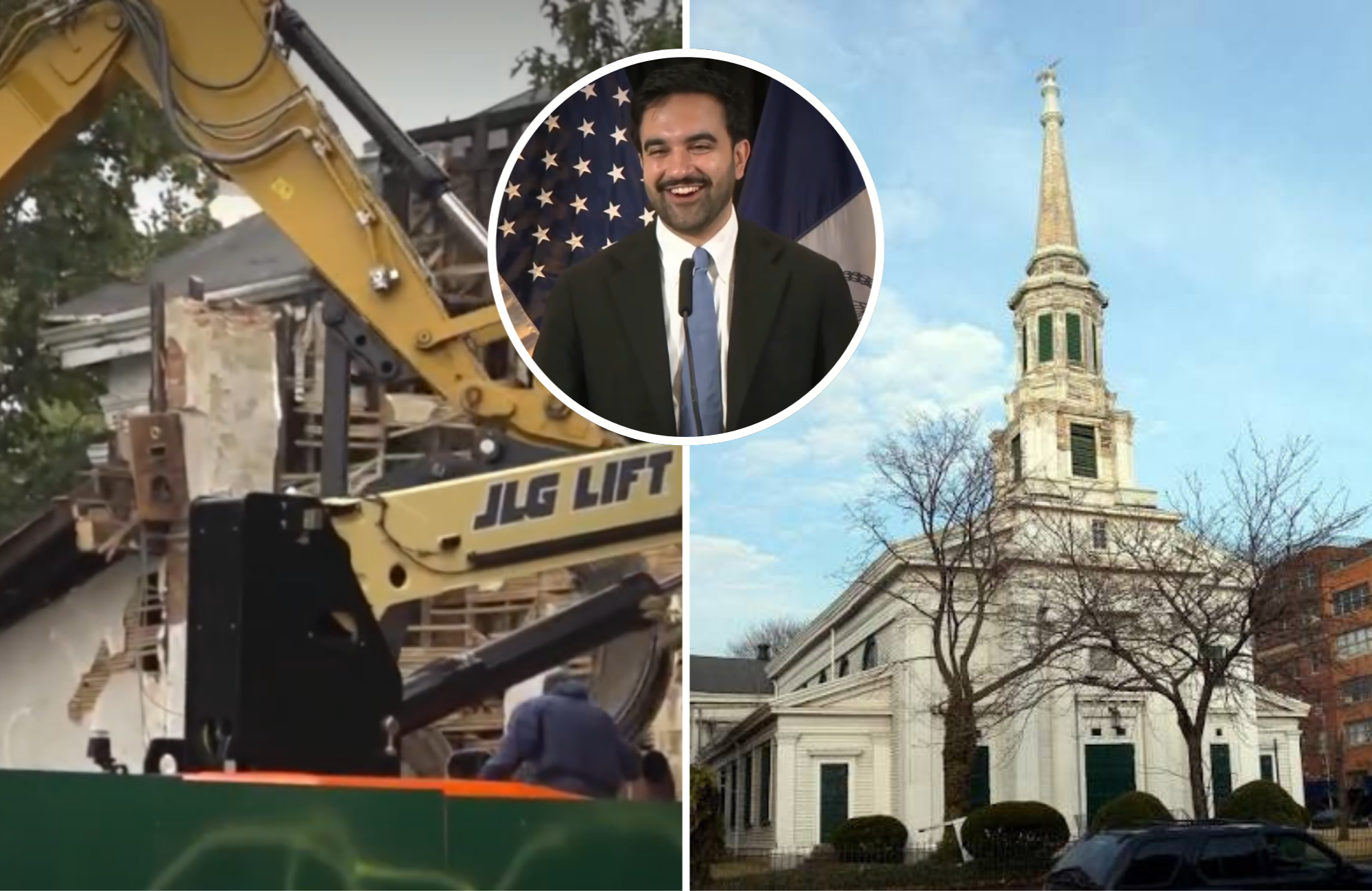Prefeitura de Nova York decide demolir igreja de quase 200 anos atingida por incêndio