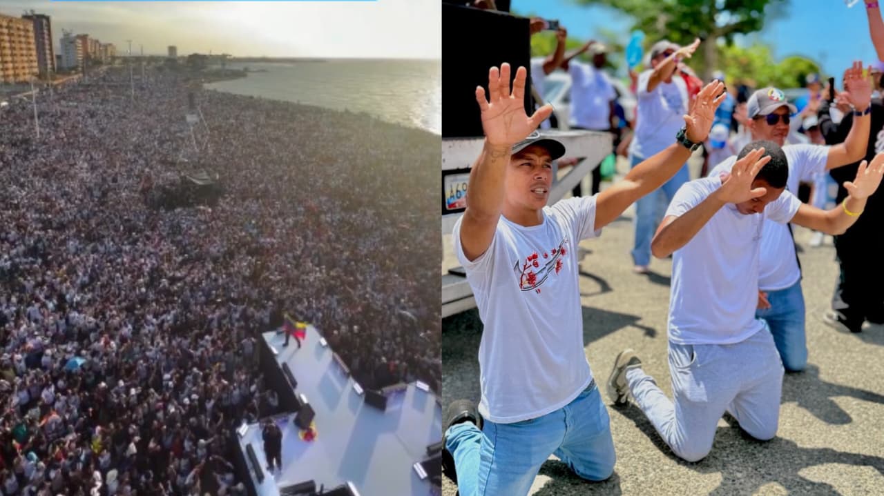 7 milhões de pessoas marcham para Jesus em 300 cidades da Venezuela