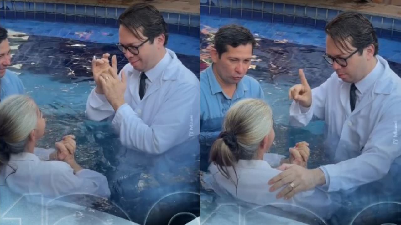 Pastor usa Libras para batizar surda no Maranhão: “O amor de Deus fala todas as línguas”