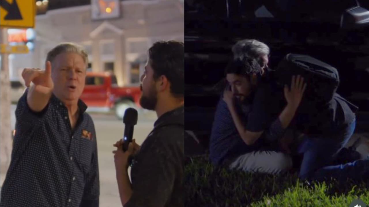 Homem agride pregadores de rua mas se emociona ao ser perdoado: “Isso é o Evangelho”