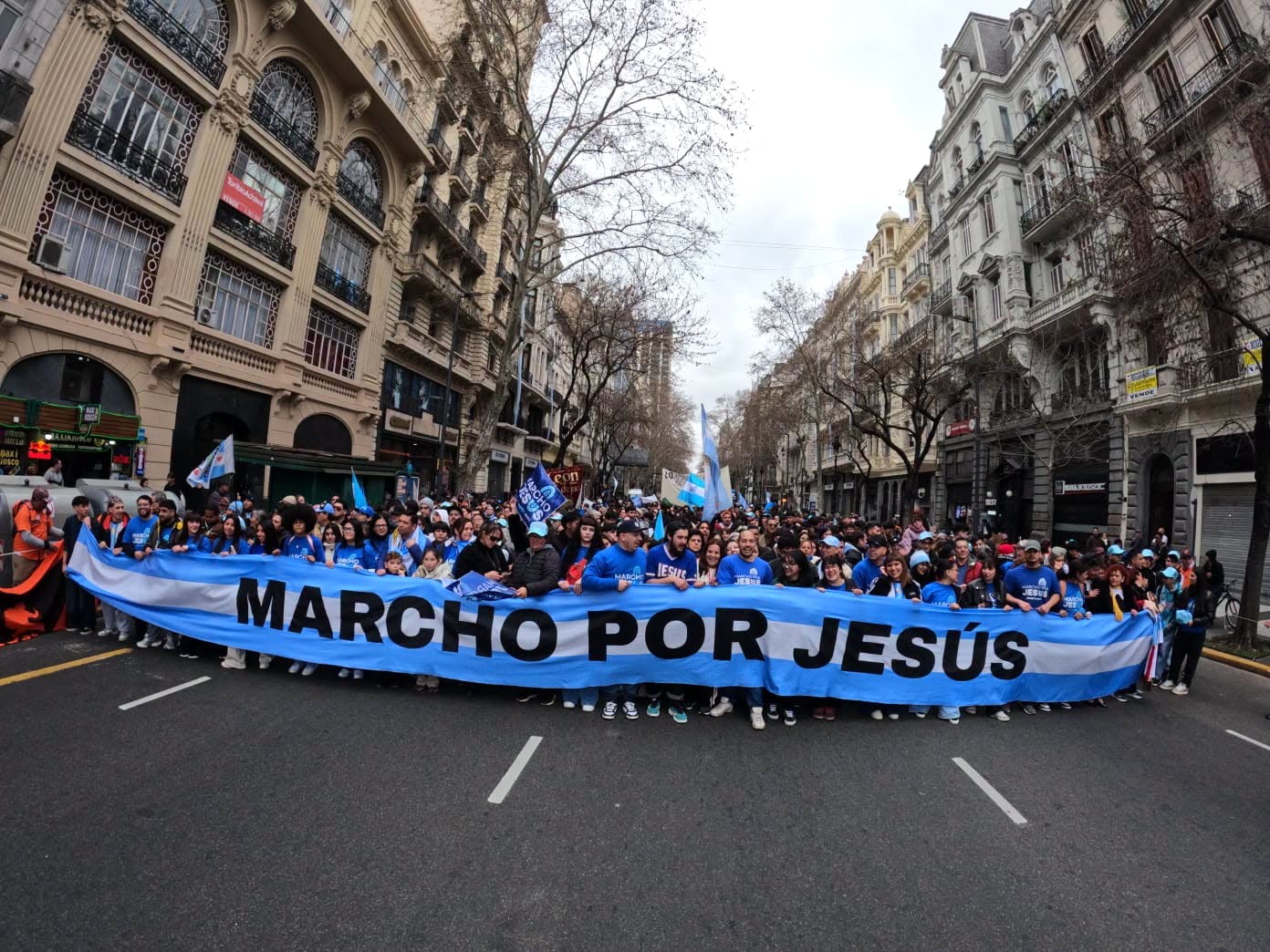 Após 9 anos, cristãos voltam às ruas de Buenos Aires na Marcha para Jesus
