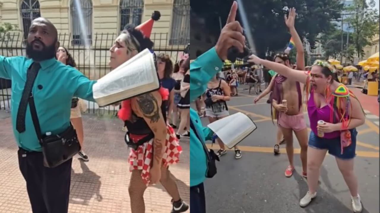 Pregador de rua é ridicularizado durante evangelismo em São Paulo: “Zombam da Palavra”