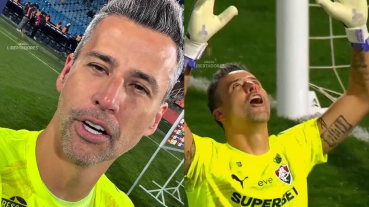 Goleiro do Fluminense exalta a Deus após ganhar prêmio na Libertadores: “Toda honra a Ele”