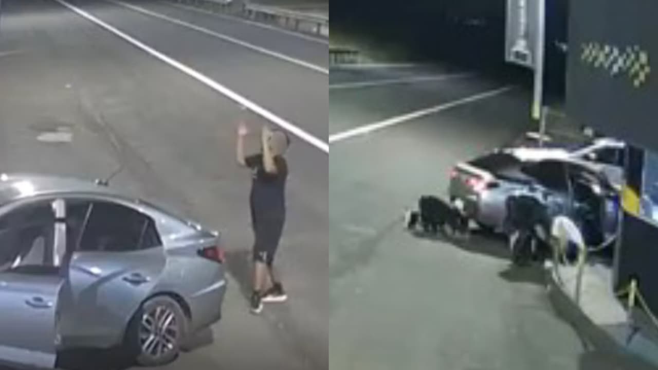 Pai clama a Deus de joelhos enquanto bebê é salvo por policiais em SP
