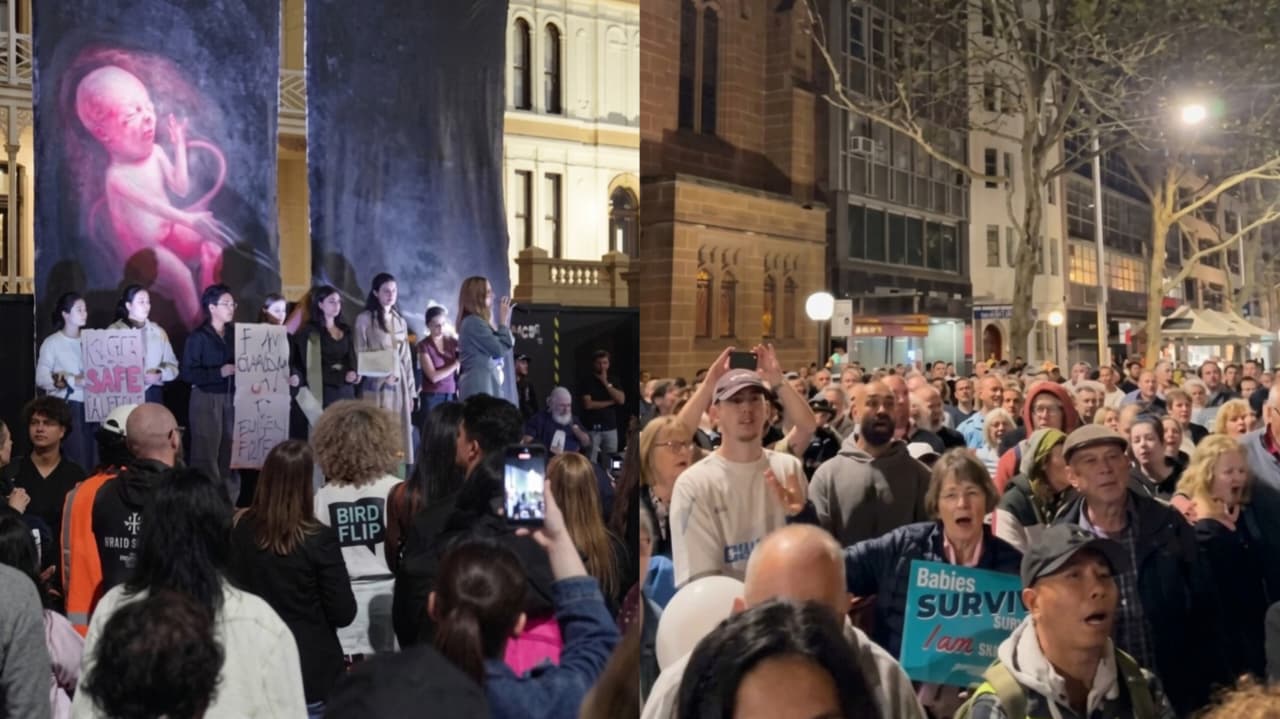 Milhares de cristãos se reúnem para orar pelo fim do aborto na Austrália