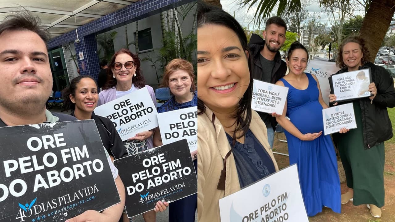 Cristãos iniciam campanha de 40 dias de oração no Brasil pelo fim do aborto